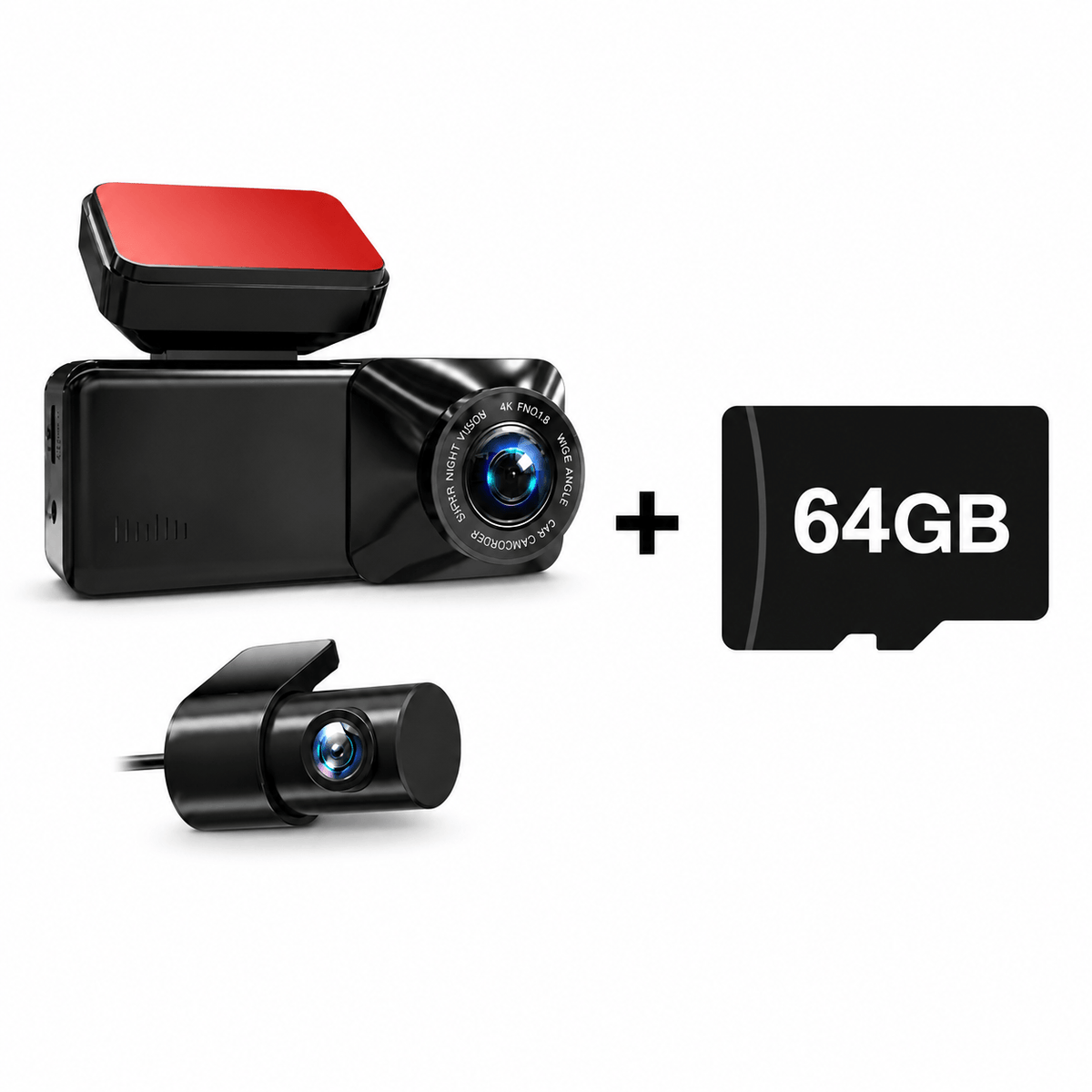 Ahalar Dash Cam Standard Edition with 64GB memory card