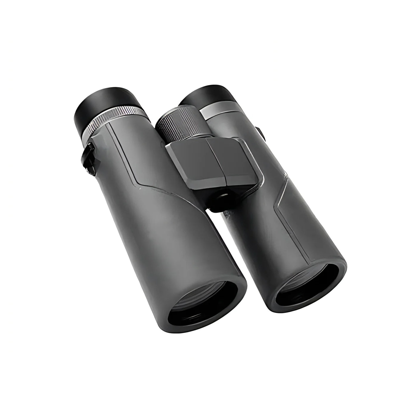 Black Keswo Binoculars on a white background