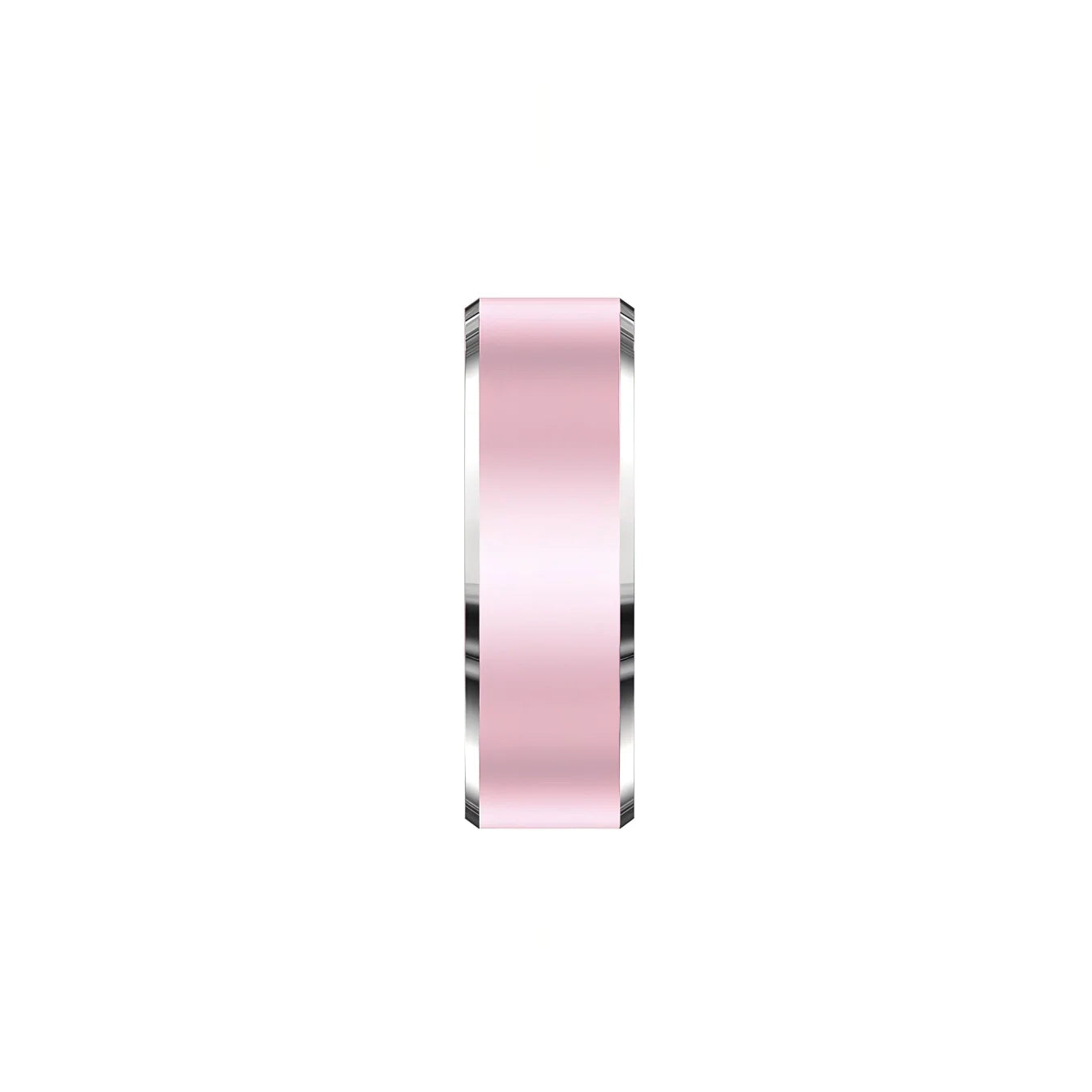 Pink Korons Smart Ring with a white background