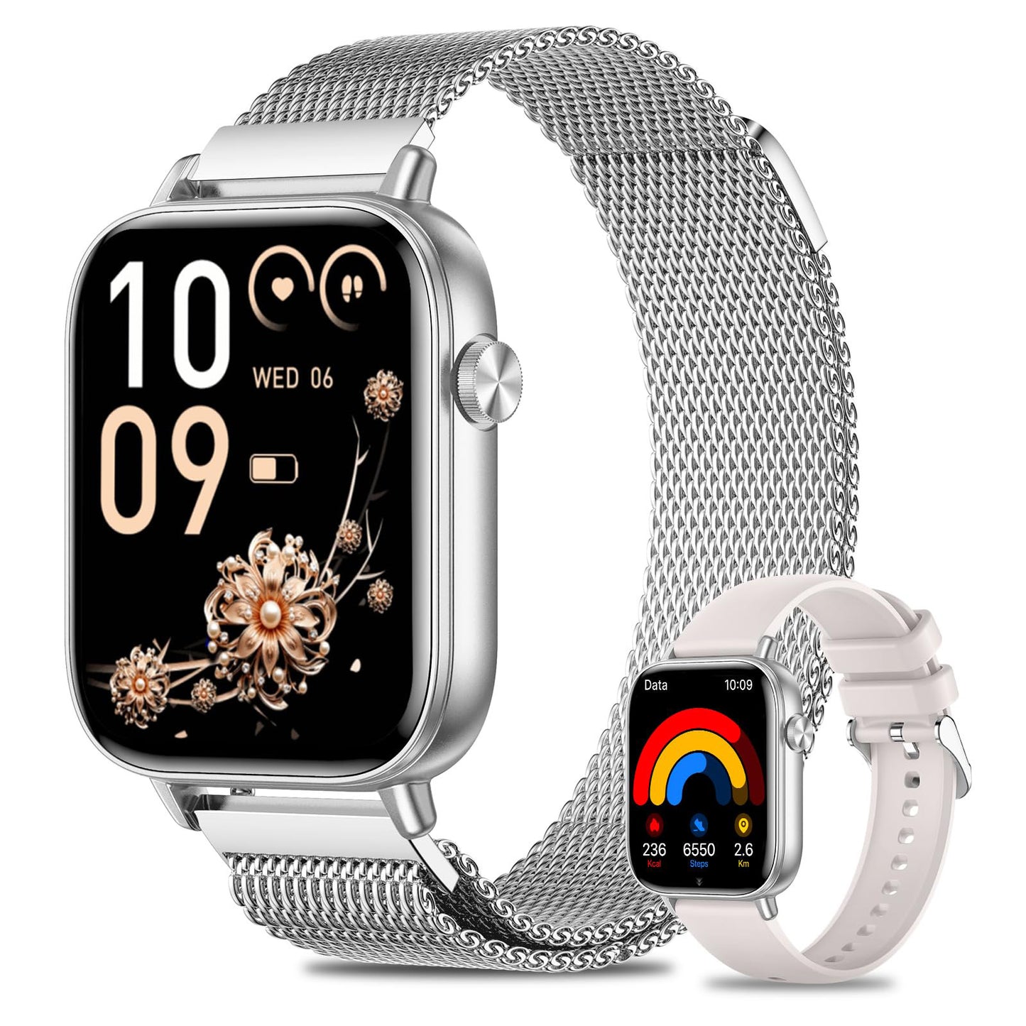 Lumenia Smart Watch for Women - Silver