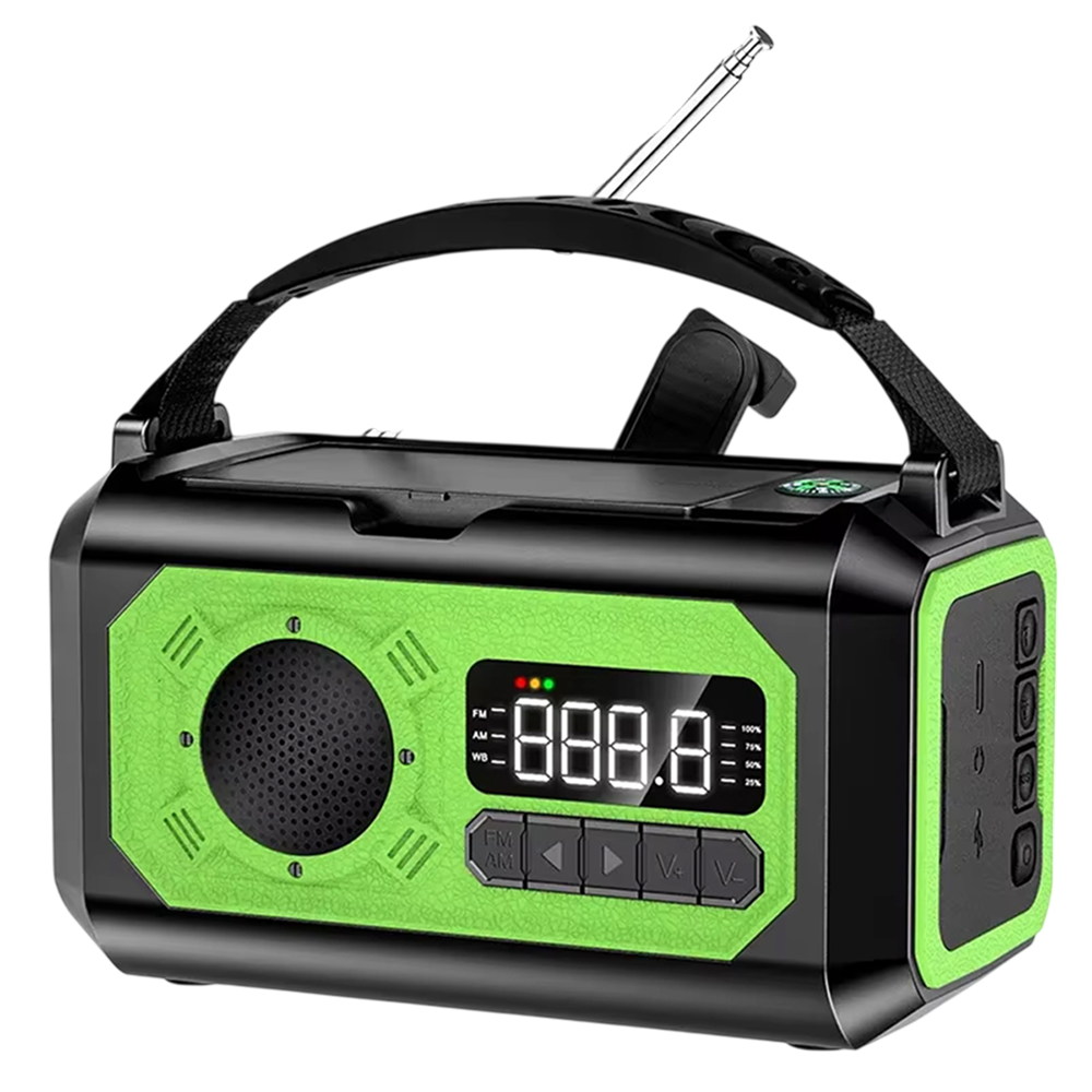 Alertixq Emergency Radio key features graphic