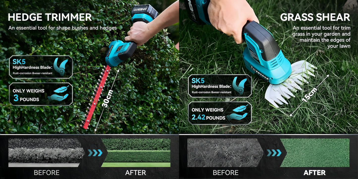 MuxTool Hedge Trimmer Lifestyle 1