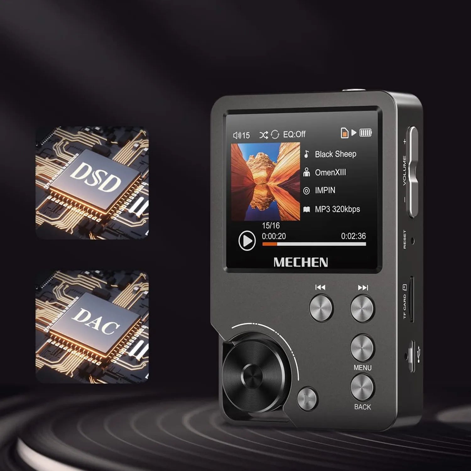 Noxus MP3 Player DAC Chip