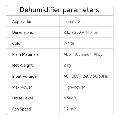 Virelta Dehumidifier Portrait