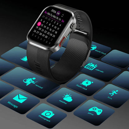 Aegis D6 Ultra Smart Blood Pressure Watch functional diagram