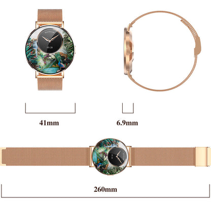 Aegis KM88 Smartwatch product detail - IP67 waterproof integrated waterproof ring precise protection
