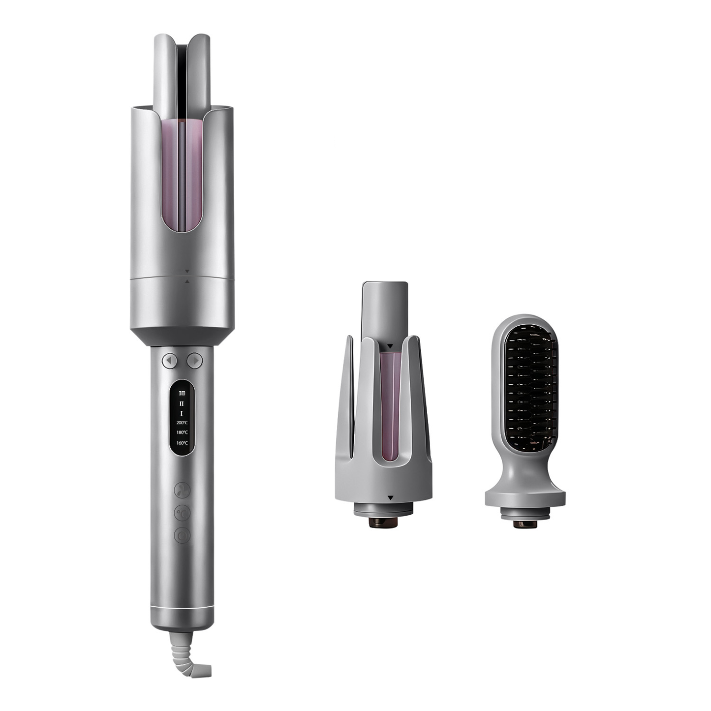 Aeqis Automatic Rotating Curling Iron - Grey