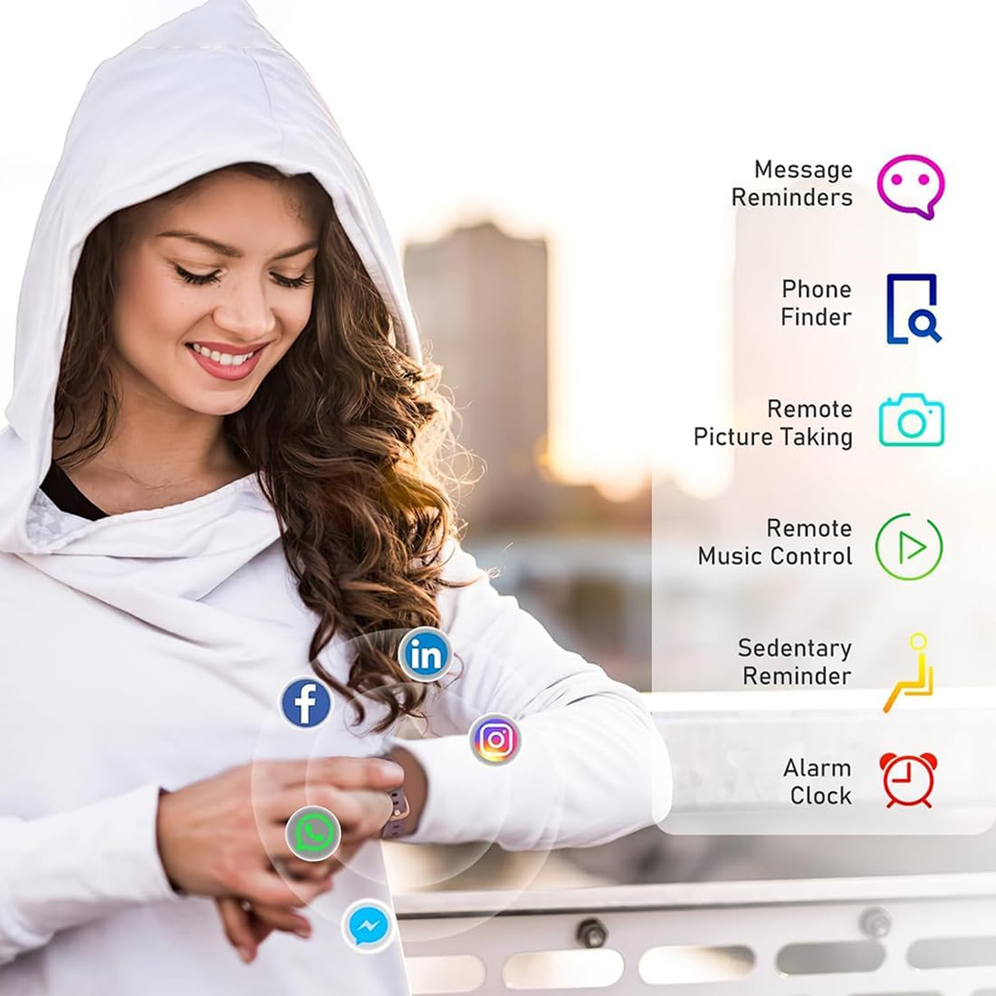 Aeqis Smart Band Notifications