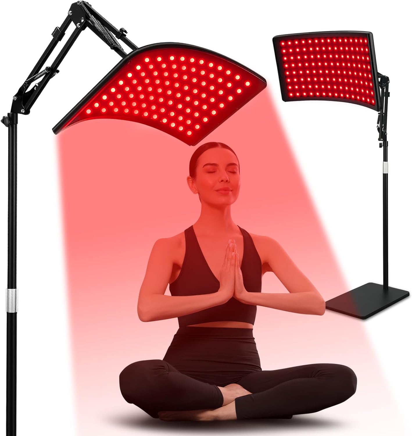 Aerivax Red Light Therapy Device for Face and Body - main product view 120 LEDs 660nm 850nm 30W