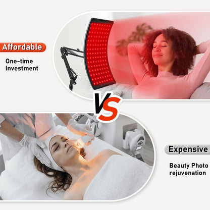 Aerivax Red Light Therapy Device easy to use cost-saving - salon results at home no visits needed