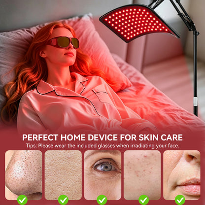 Aerivax Red Light Therapy Device therapy detail - skin firmness elasticity and anti-ageing effects