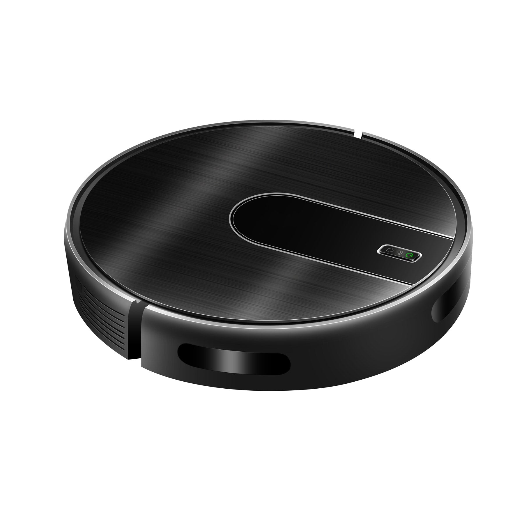 AeroBot S7 Pro Robot Vacuum Cleaner - top view showing brushless motor and sensor layout