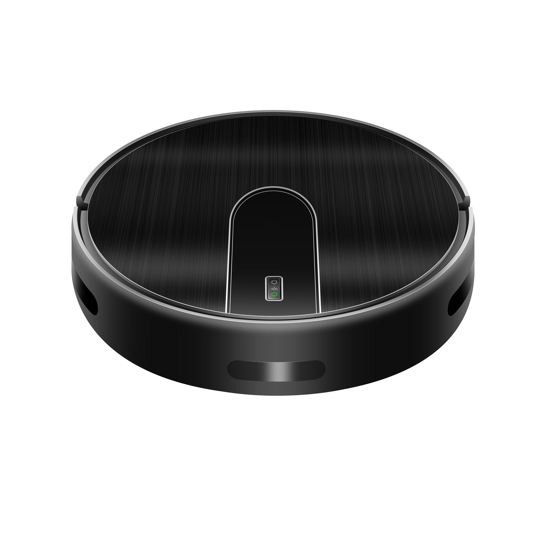 AeroBot S7 Pro Robot Vacuum Cleaner - angle view showing 7.5cm slim profile