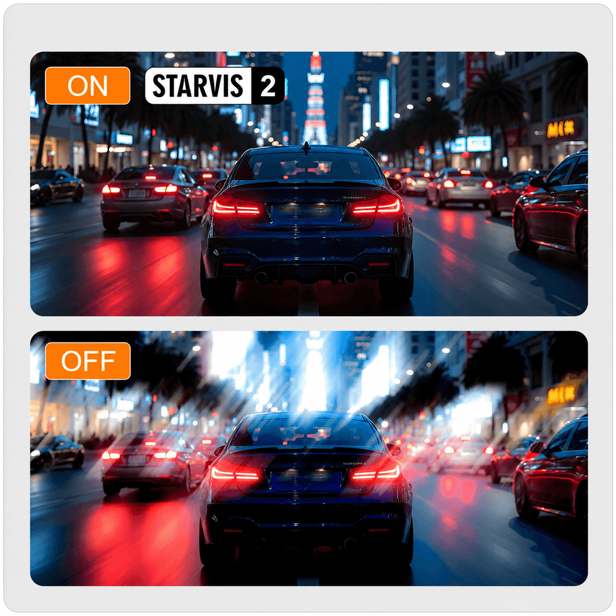 Ahalar Dash Cam enhanced night vision F1.8 aperture