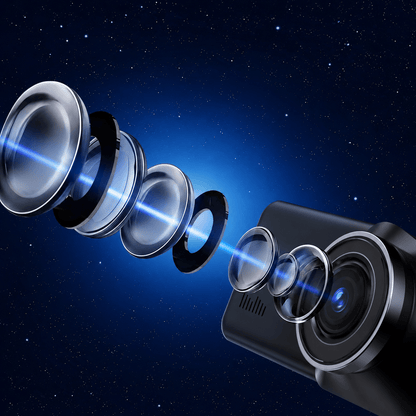 Ahalar Dash Cam 6-element A-plus grade optical lens