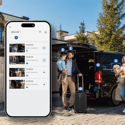 Ahalar Dual-Camera Video Doorbell AI smart detection