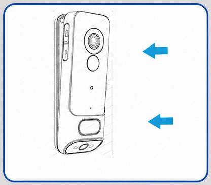 Ahalar Dual-Camera Video Doorbell installation step 3