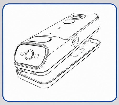 Ahalar Dual-Camera Video Doorbell installation step 1