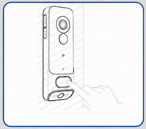 Ahalar Dual-Camera Video Doorbell installation step 4