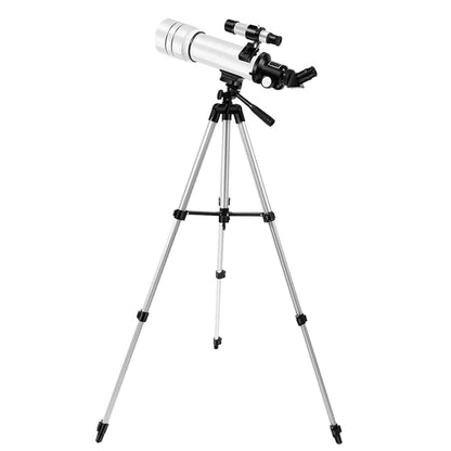 Astrogazeir Telescopes with a tripod on a white background