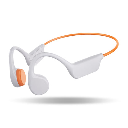 Audionex IPX8 Bone Conduction Headphones - Black IPX8 swim-proof 32GB BT5.4 10hr 27.5g open-ear