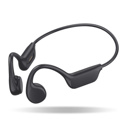 Audionex IPX8 Bone Conduction Headphones - White IPX8 swim-proof 32GB BT5.4 10hr 27.5g open-ear