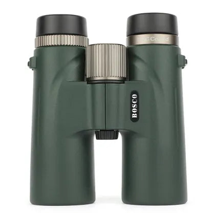 Green Bosco C9 Binoculars with 'bosco' branding on a white background