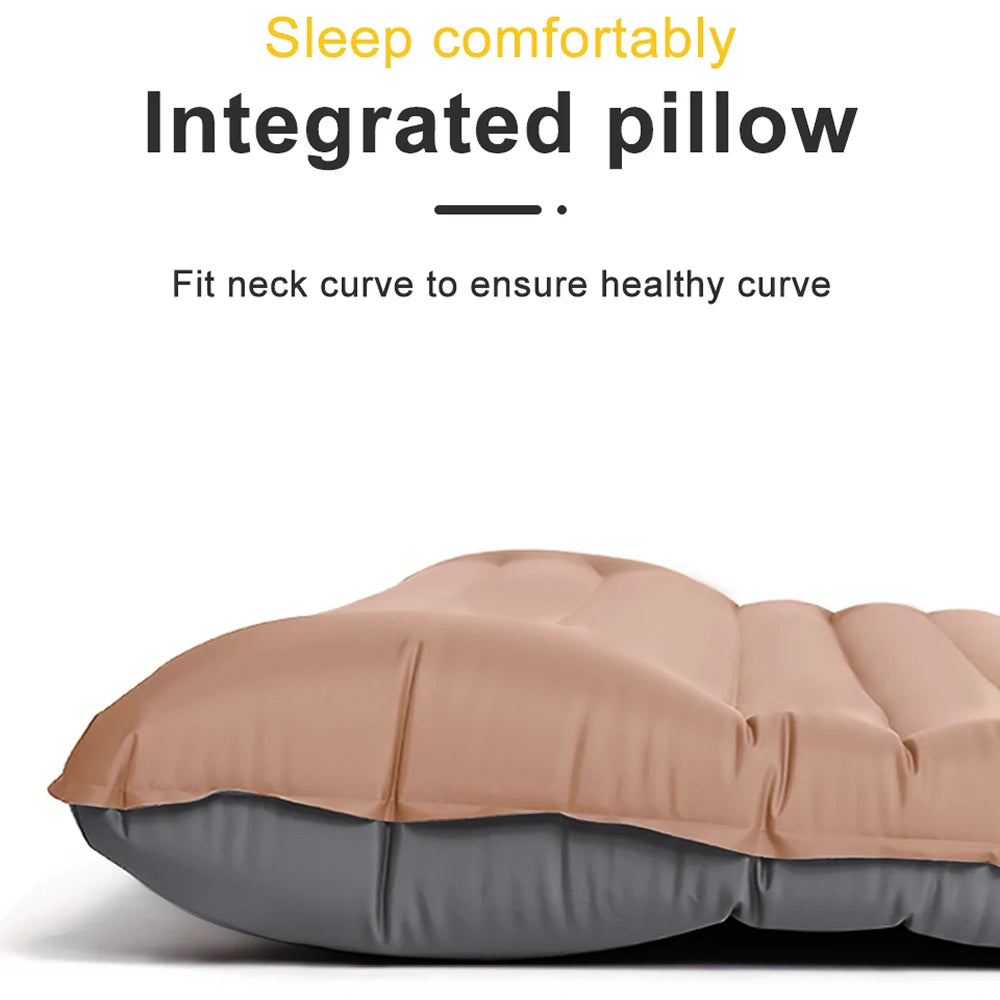 CapixMat Camping Mattress with text on a white background