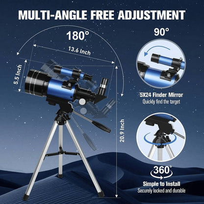 CelesNout Telescope angle 