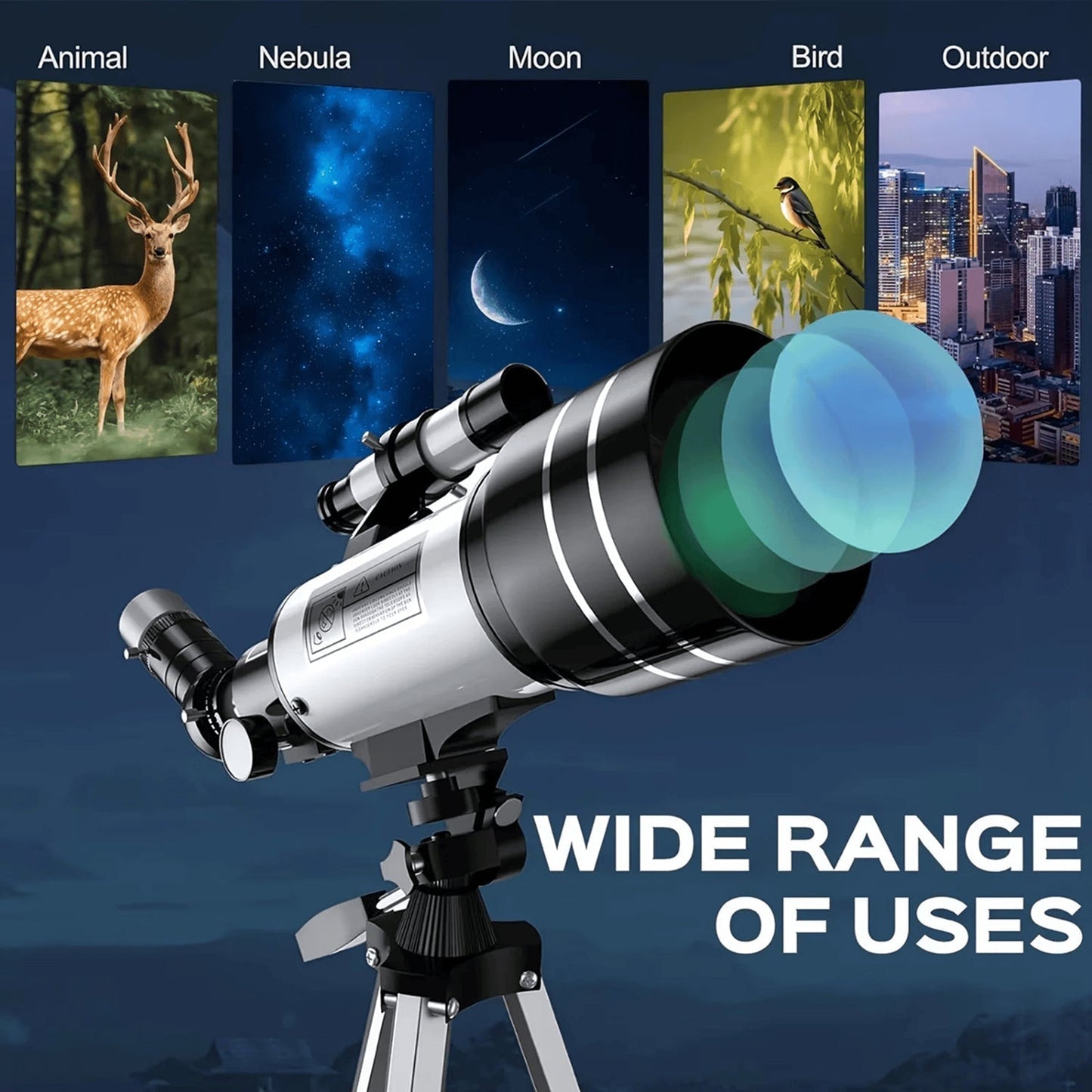 CelesNout Telescope wide range 