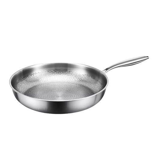 Crisporia Titanium Frying Pan on a white background