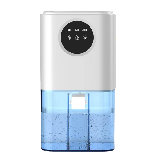 DryZon Dehumidifier with water tank on a white background