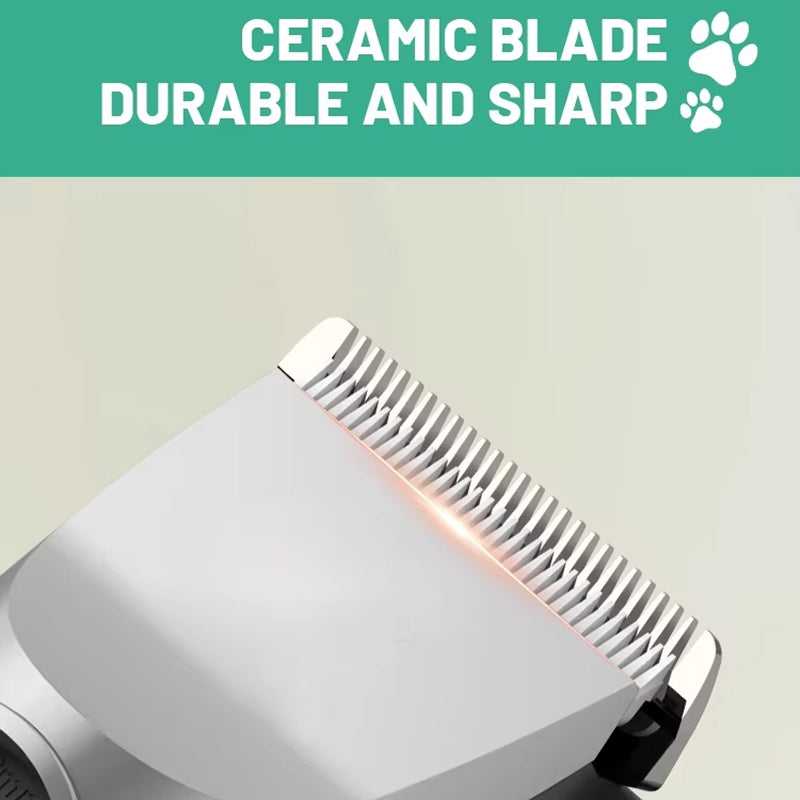 Eanmoda v3 Dog Clippers with ceramic blade on a light background