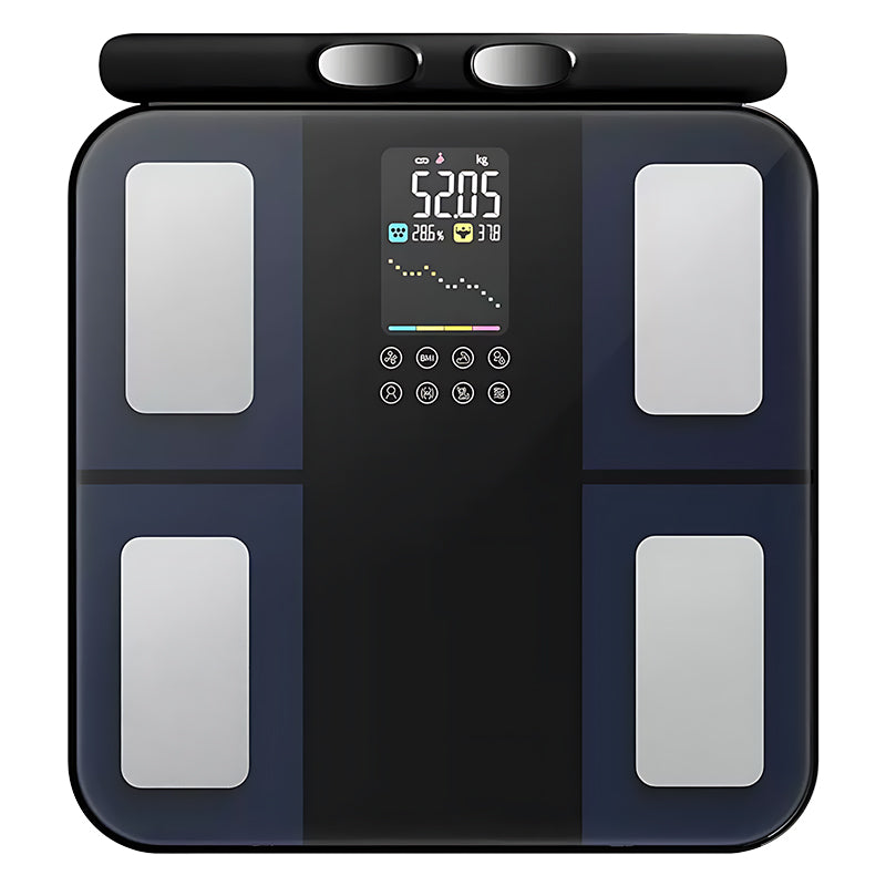 Elarvo Scales with a black and gray design on a white background
