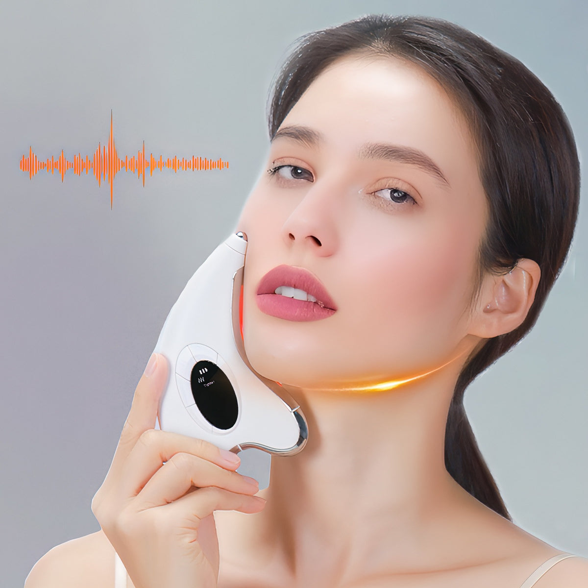 Fenzora Face Massager warm red light firming mode
