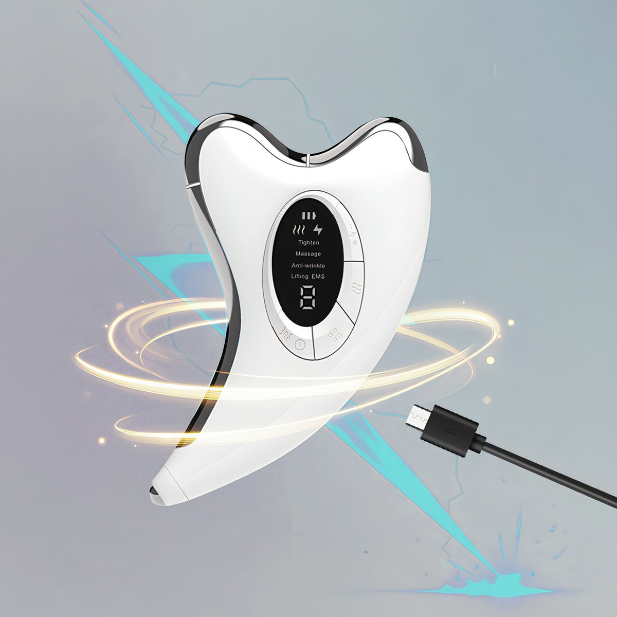 Fenzora Face Massager USB-C charging and long battery life