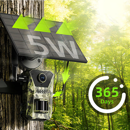Fenzora Wildlife Camera solar charging system