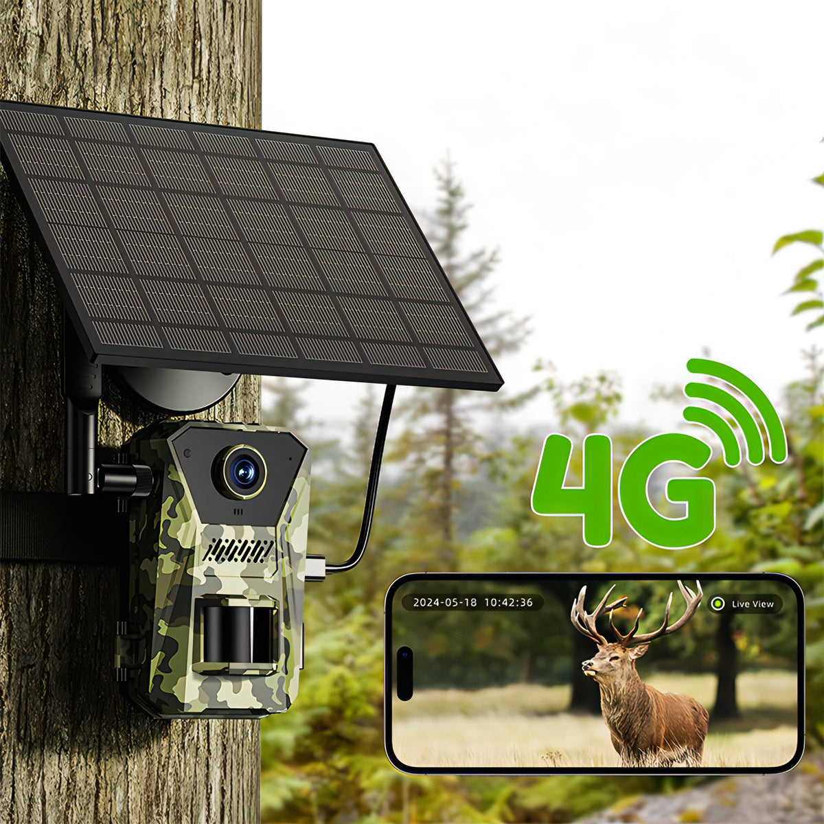 Fenzora Wildlife Camera 4G remote connectivity