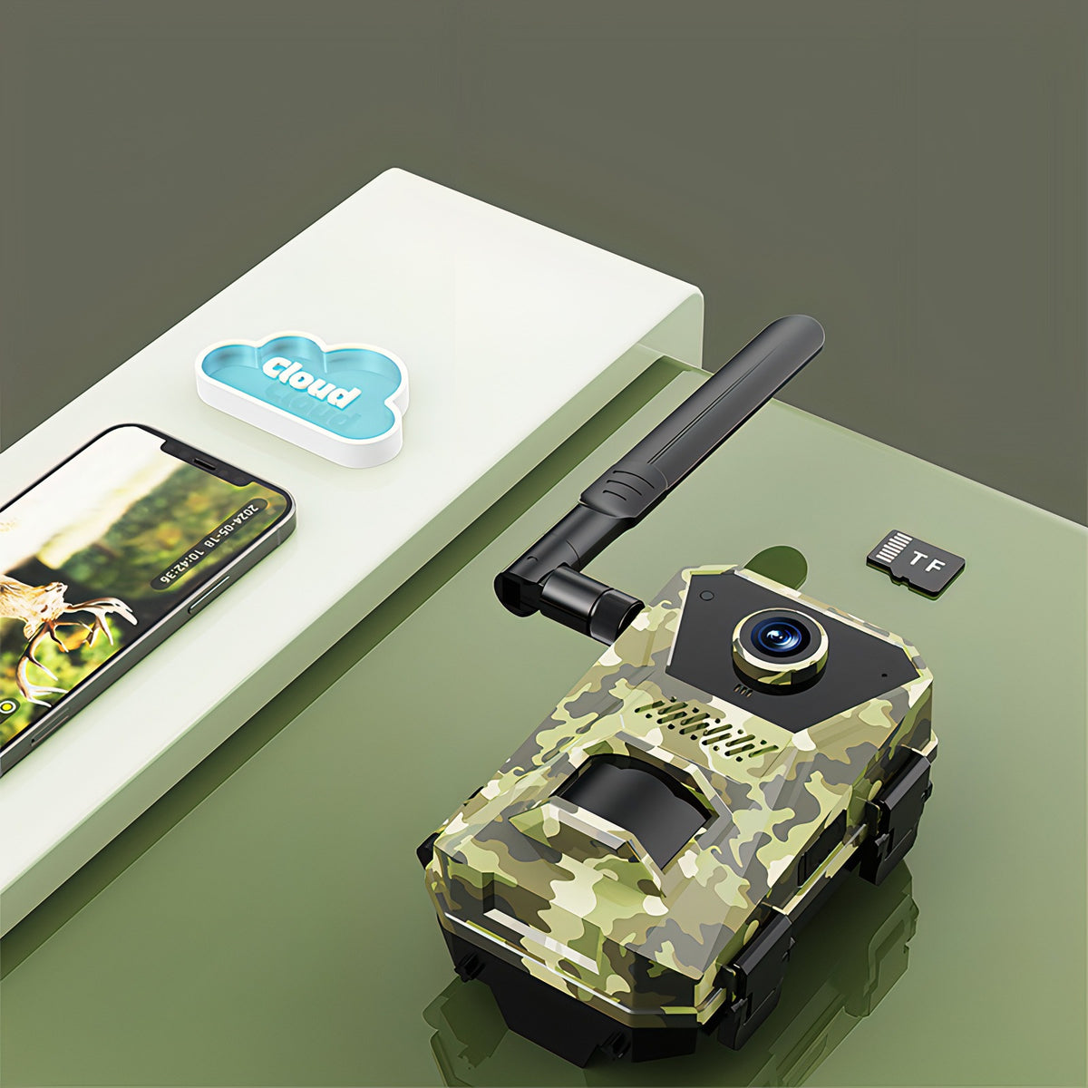 Fenzora Wildlife Camera cloud storage and microSD card expansion