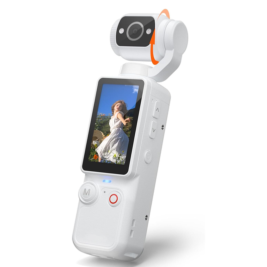 Geekik Vlog Handheld Camera - White