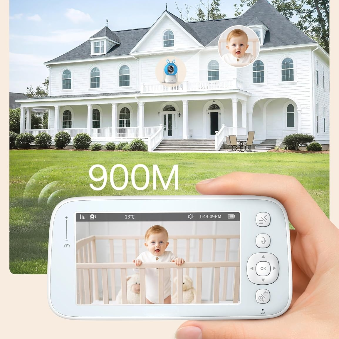 Guardstech Baby Monitor B2 Feature Icons