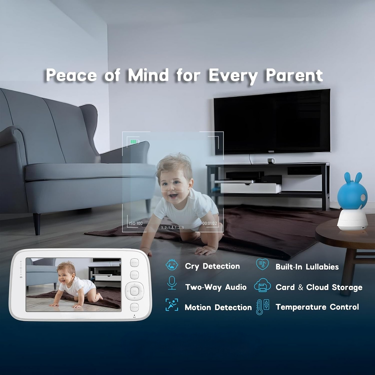 Guardstech Baby Monitor B2 Spec Sheet