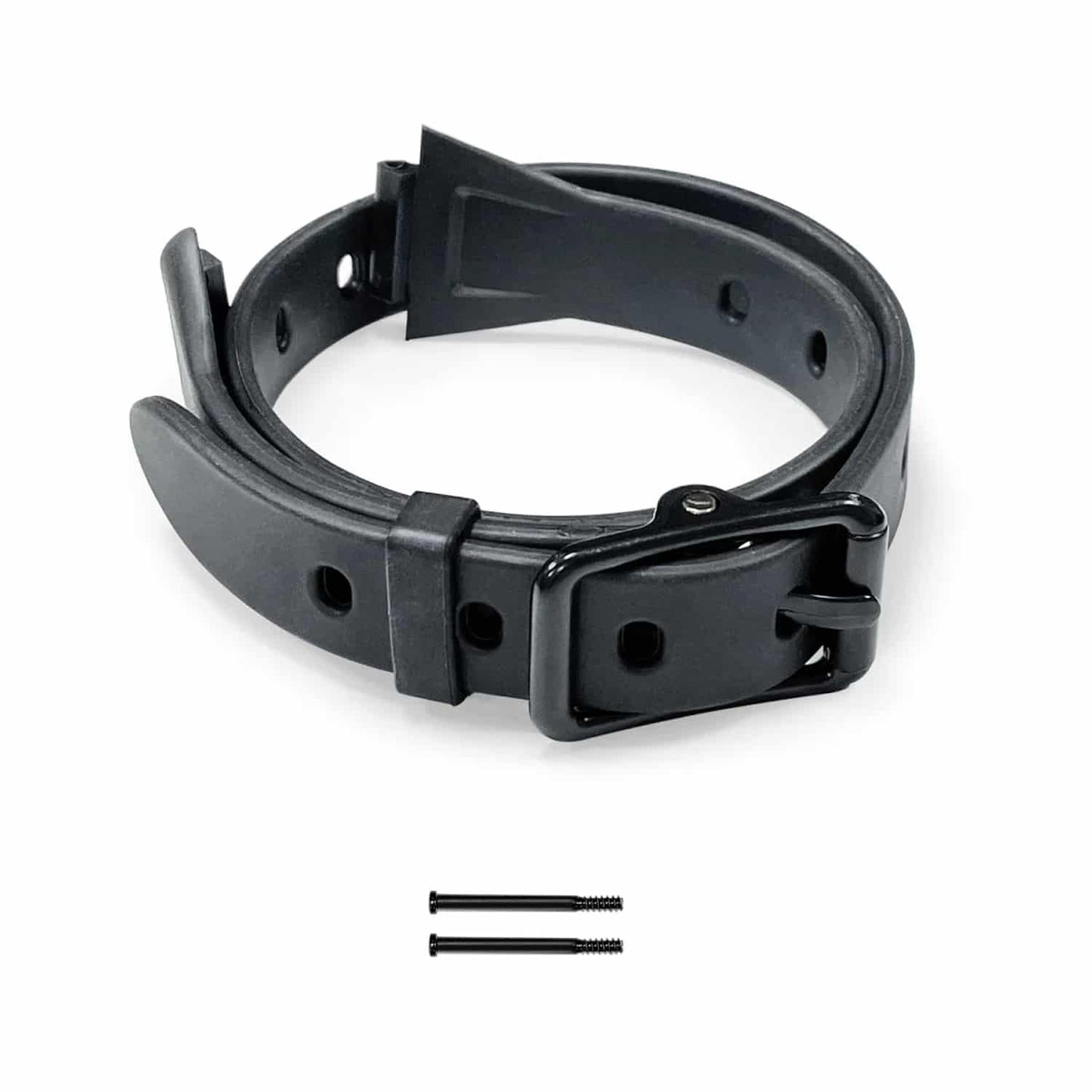Black HavinFen GPS Dog Fence component on a white background