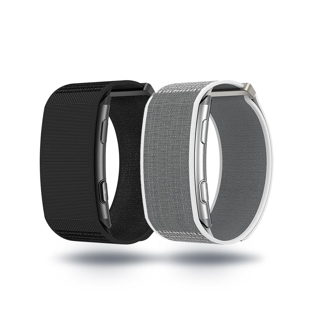 Ionos Screenless Fitness Tracker - White with SpO2 AI blood pressure 30-day battery 28g