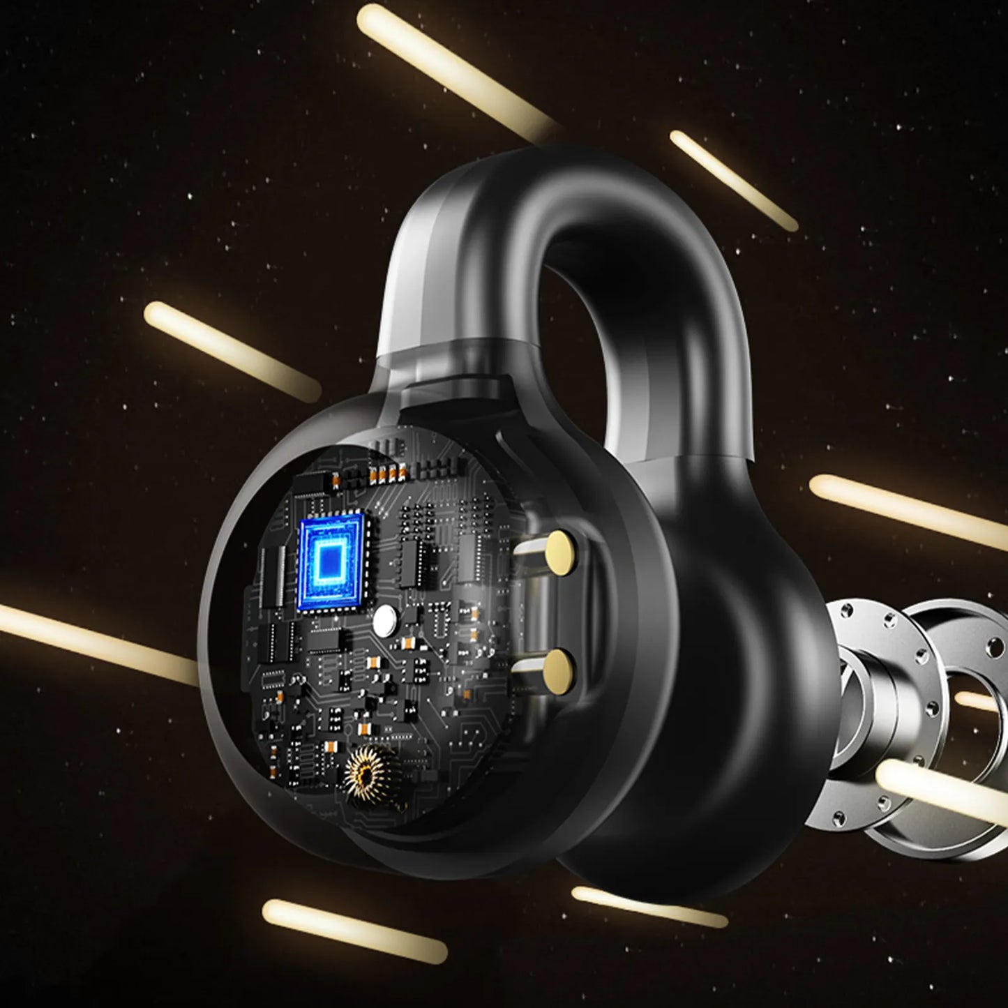 Ironis Clip-On Earphones Bluetooth 5.4