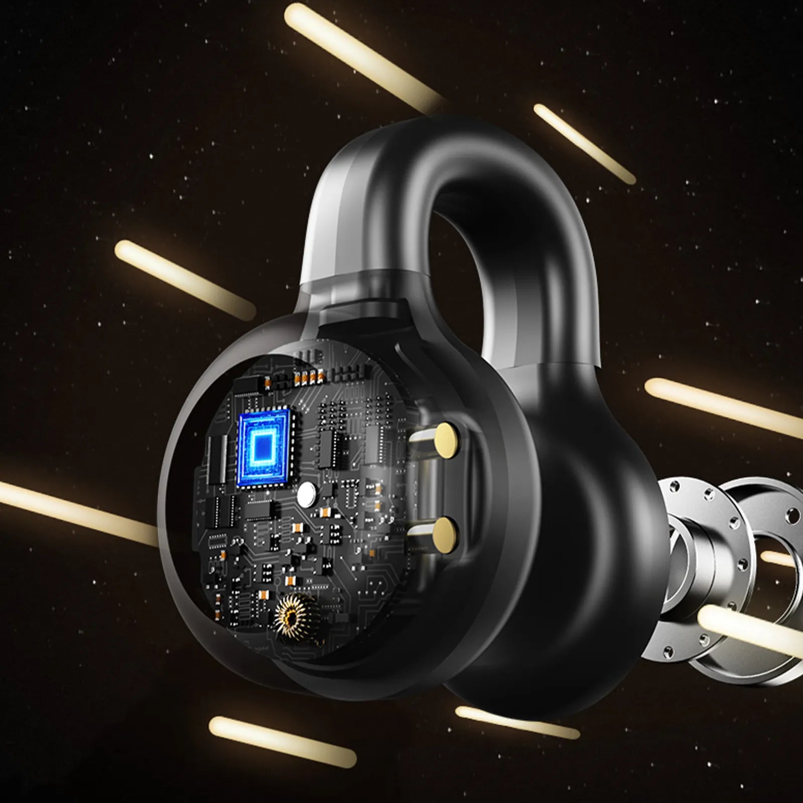 Ironis Clip-On Earphones Bluetooth 5.4