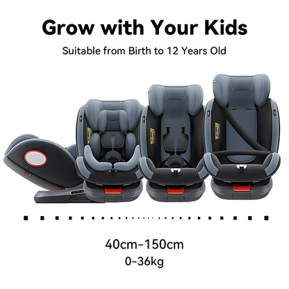 Kalvori Car Seat suitable from birth to 150cm