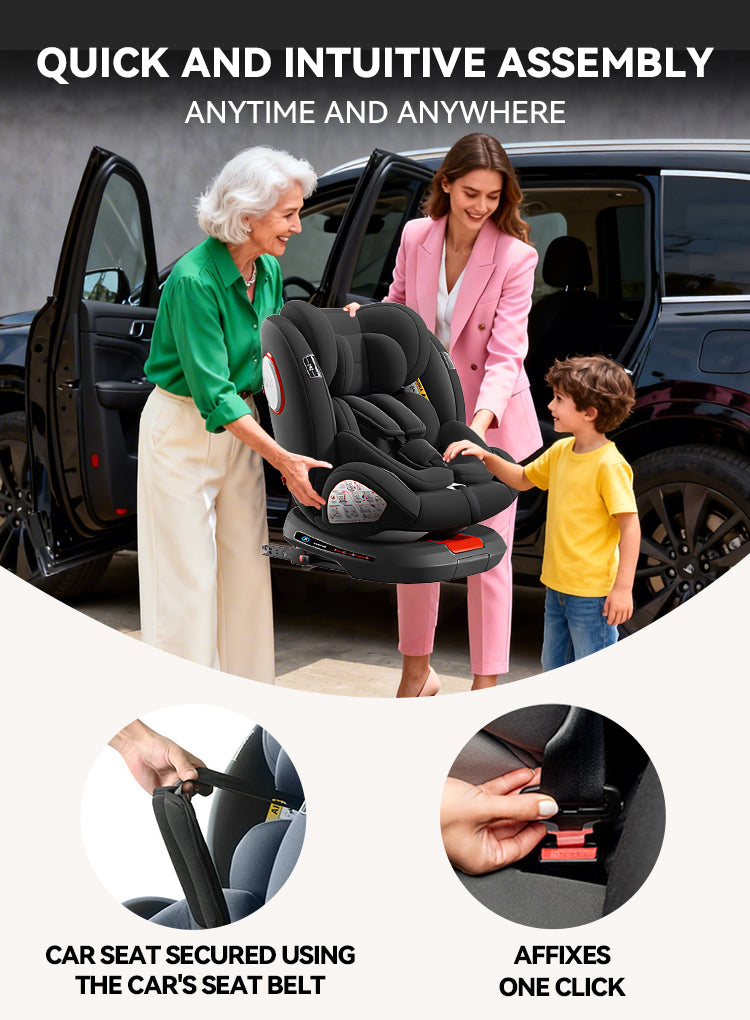Kalvori Car Seat anchor point detail
