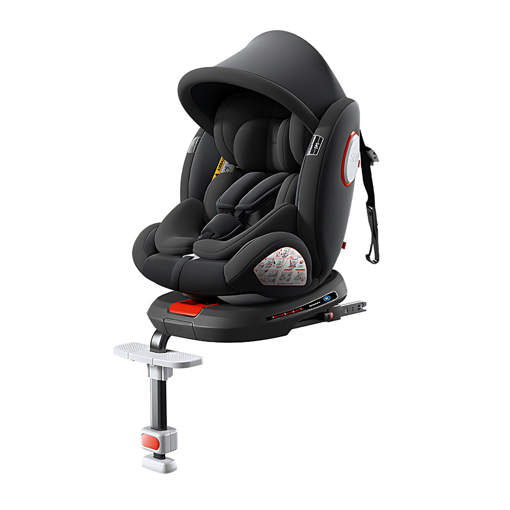 Kalvori Car Seat installed in vehicle