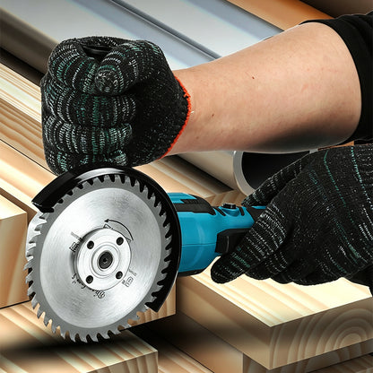 Kalvori Angle Grinder ergonomic dual handle - two-handle design for better grip control and balance